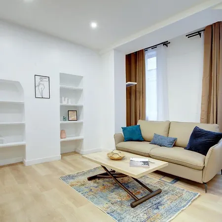 شقة Bnbnook - Chic 1br Close To Pompidou & Les Halles
